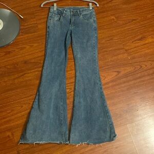 bell bottom flare jeans